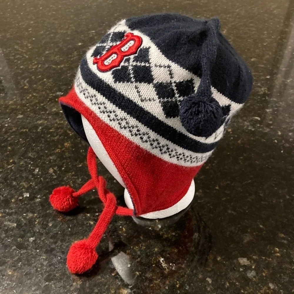 Boston Red Sox 47 Winter Tassels Hat